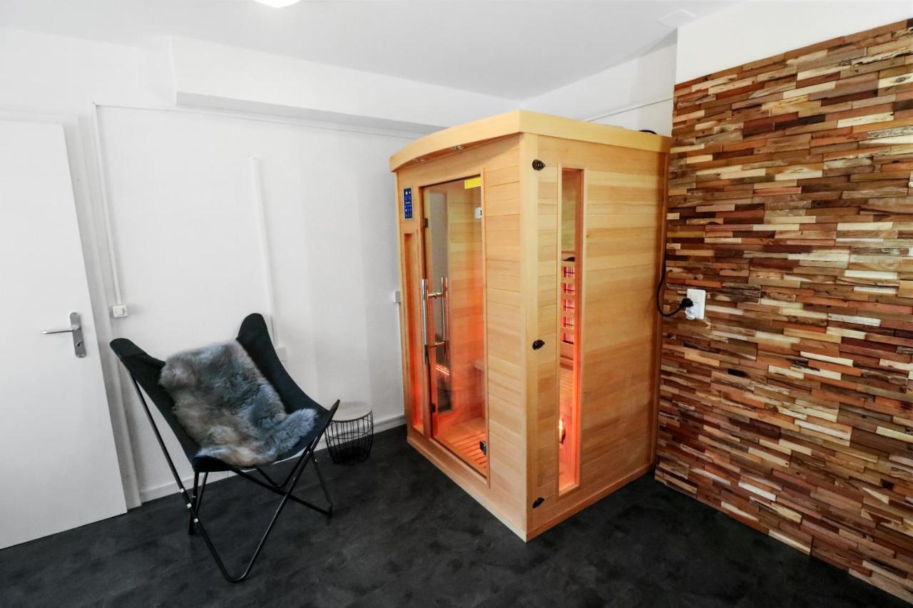 Appartement Confortable Avec Un Sauna Leukerbad Exterior foto